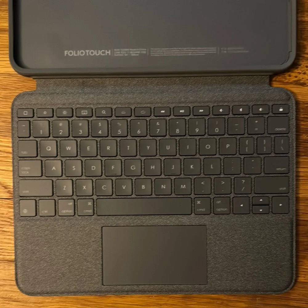 Logitech Gray Folio Touch Keyboard